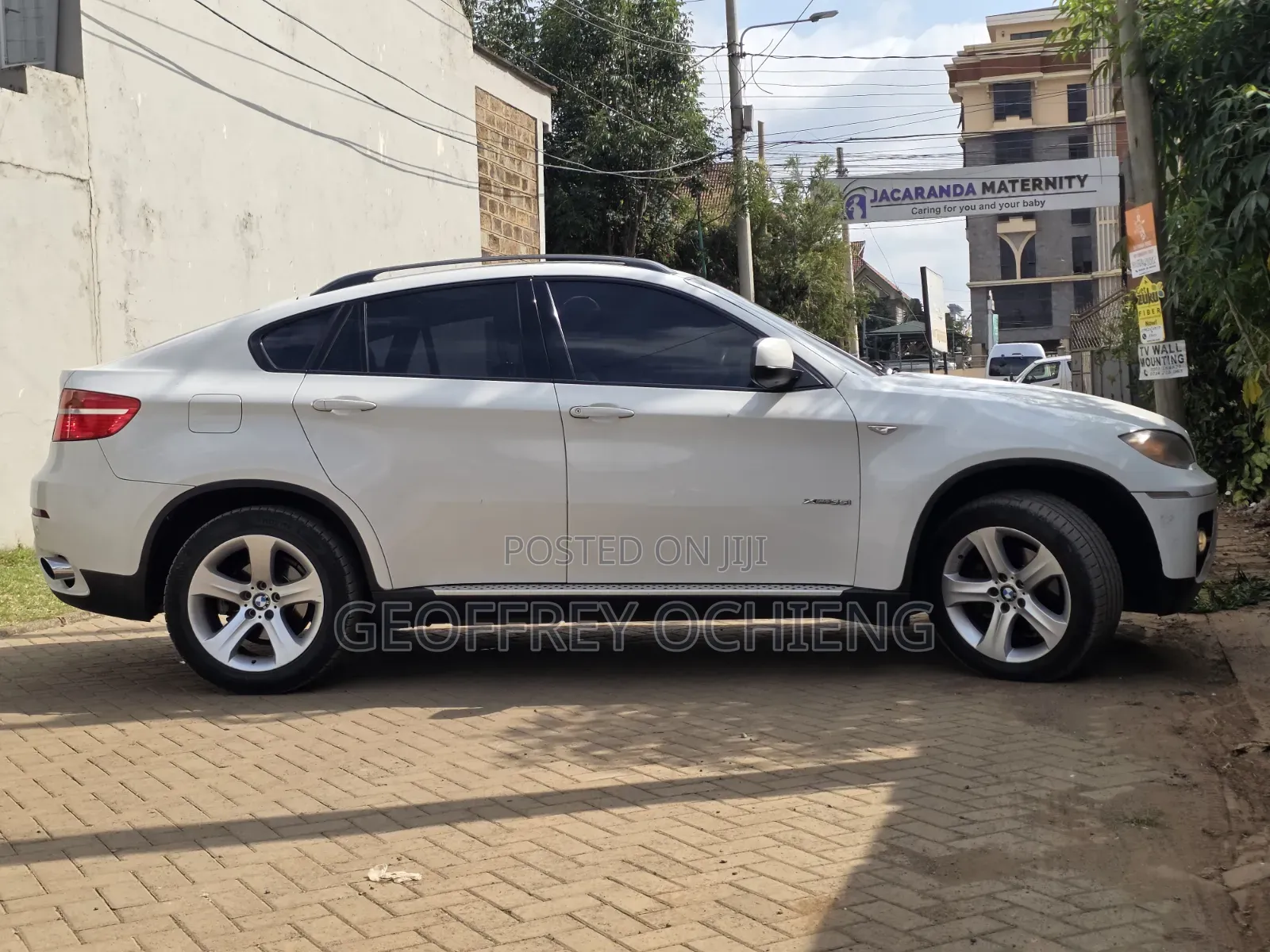 BMW X6 Sports Activity Coupe 2008 White