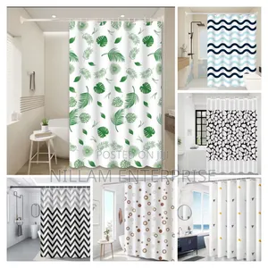 180*200cm Shower Curtains With Hooks
