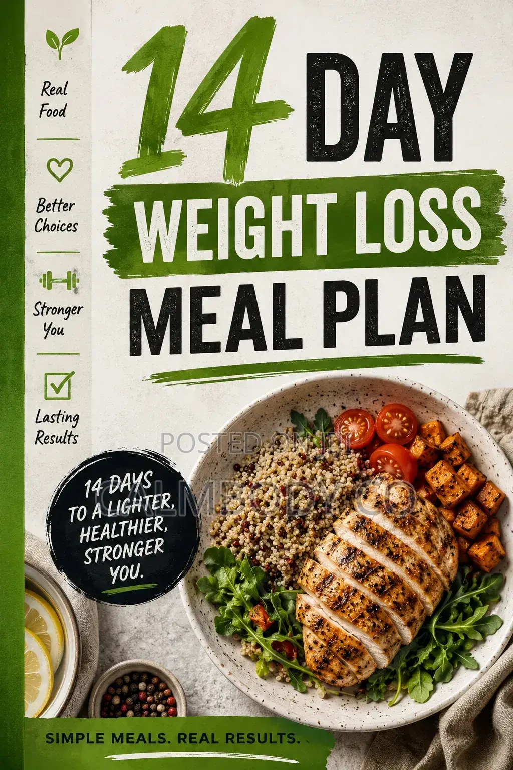14-day Weight Loss Meal Plan (Kenyan Foods) | Pdf Instant Delivery