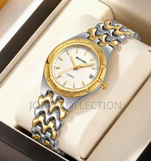 Skmei Ladies Sliver Gold Wrist Watch