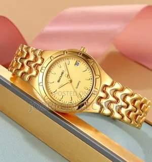 Gold Skmei Ladies Wrist Watch