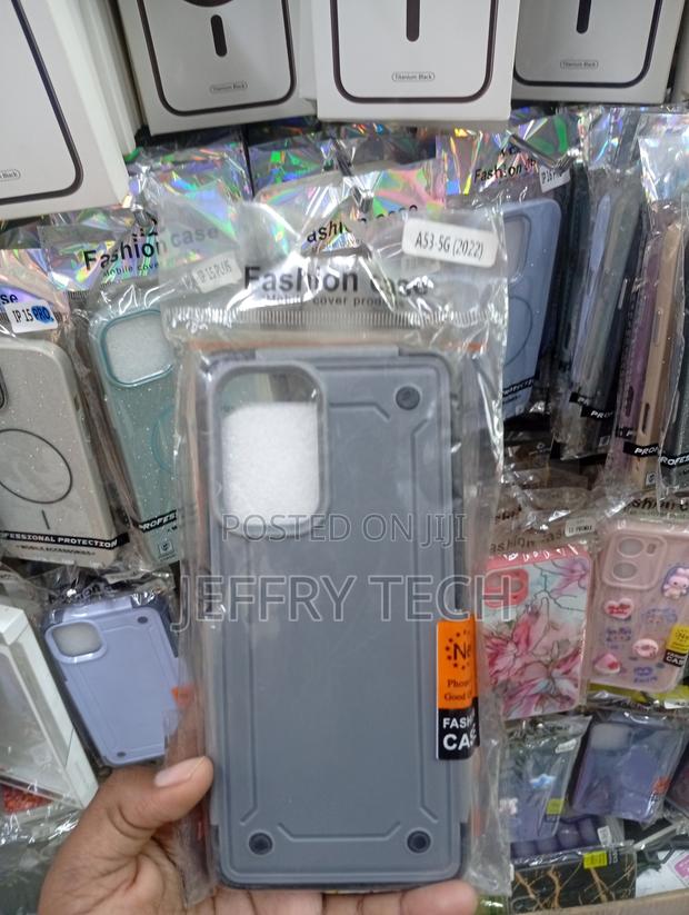 Samsung Galaxy A53 5g Gray, Military-Grade Rugged Phone Case - main view