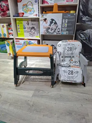 Baby High Chair With Feeding Table Comfortable Kids Seat