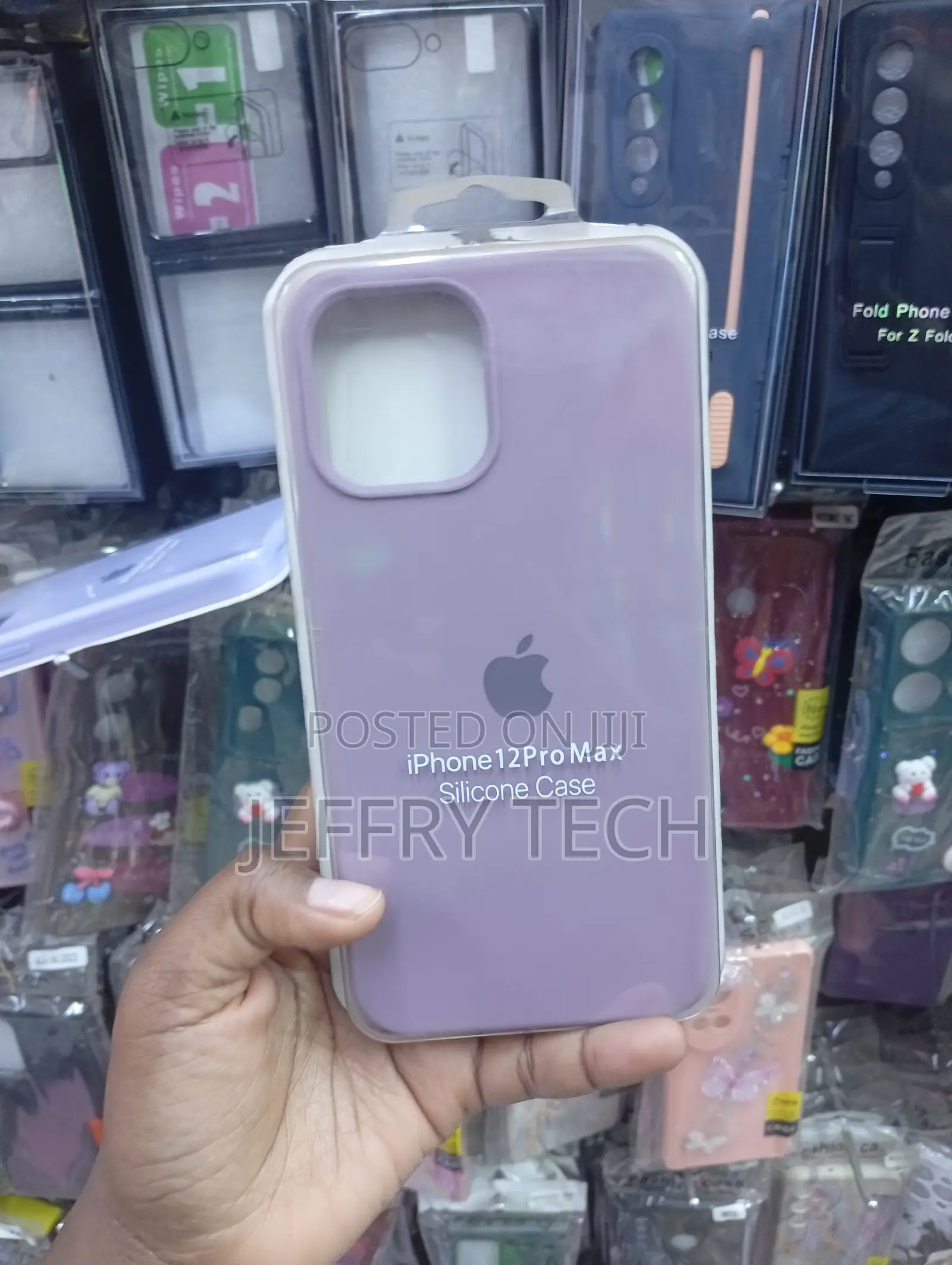 iPhone 12 Pro Max Pastel Lavender/Purple Finish Cover