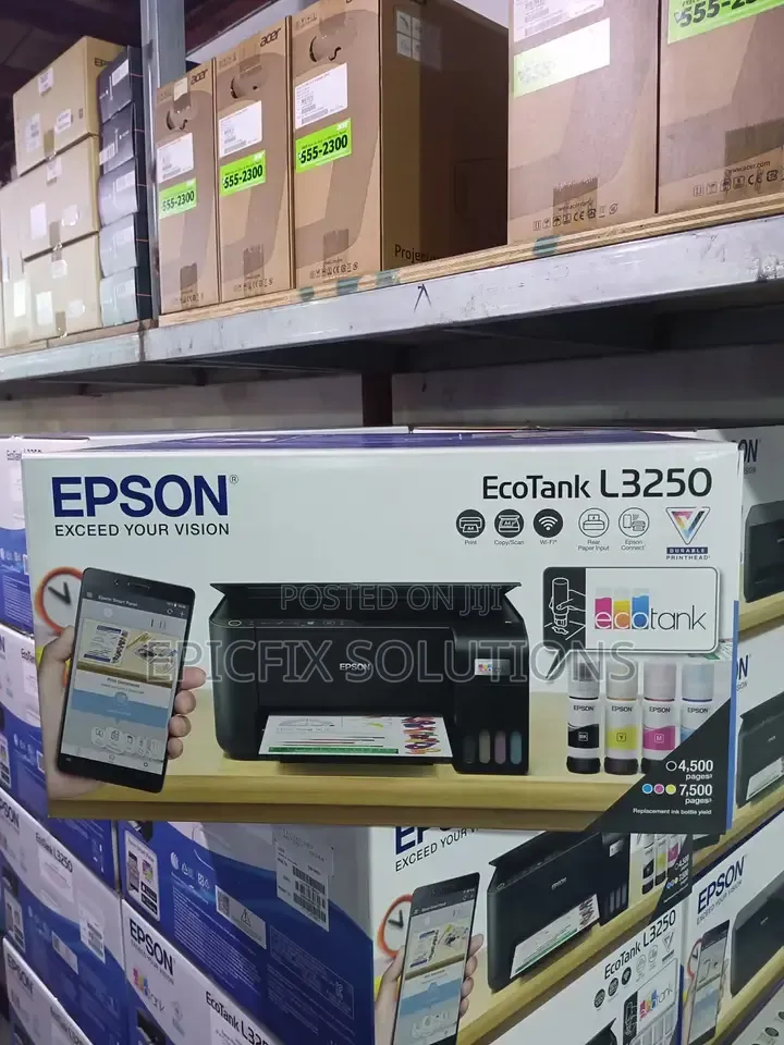 Ecotank Printer and Wireless L3250 Brand New,Scan, Copy and Print
