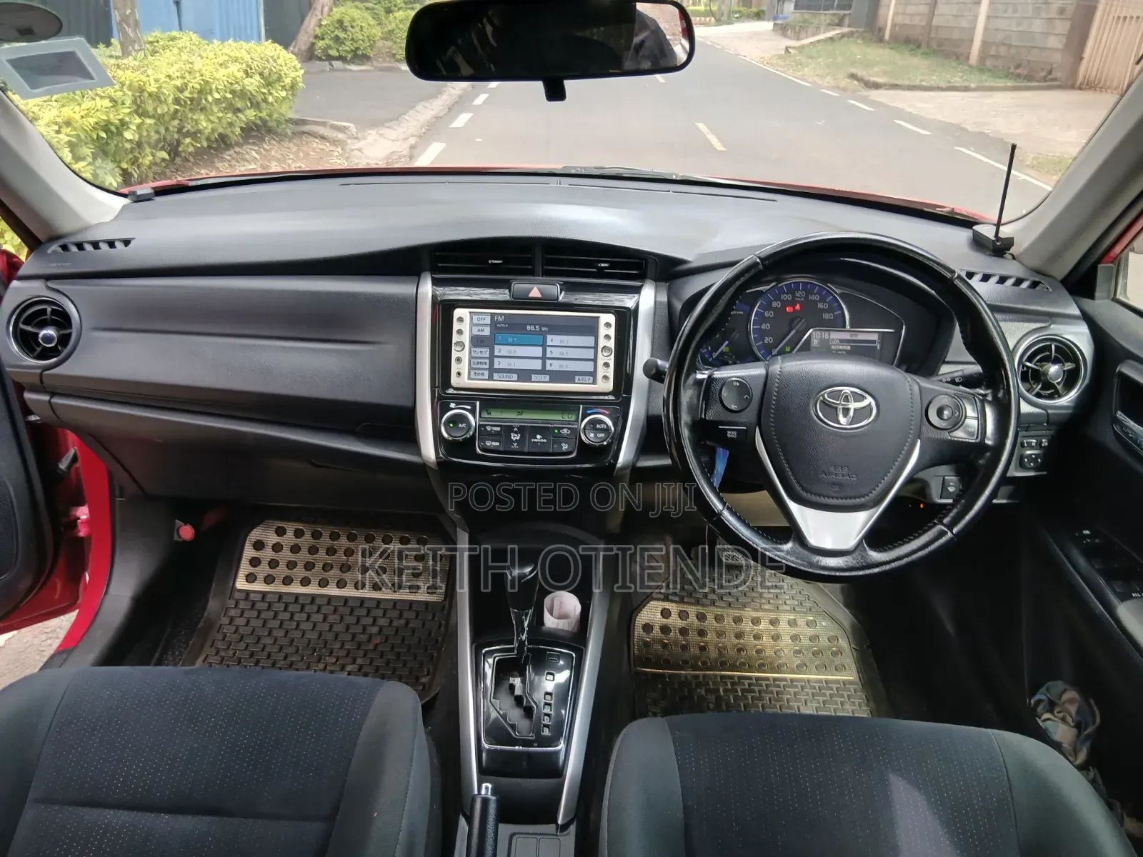 Toyota Corolla Fielder 2016 Red