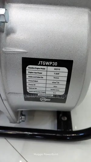 Jt Max 3" Gasoline Waterpump 7.5hp 60m3