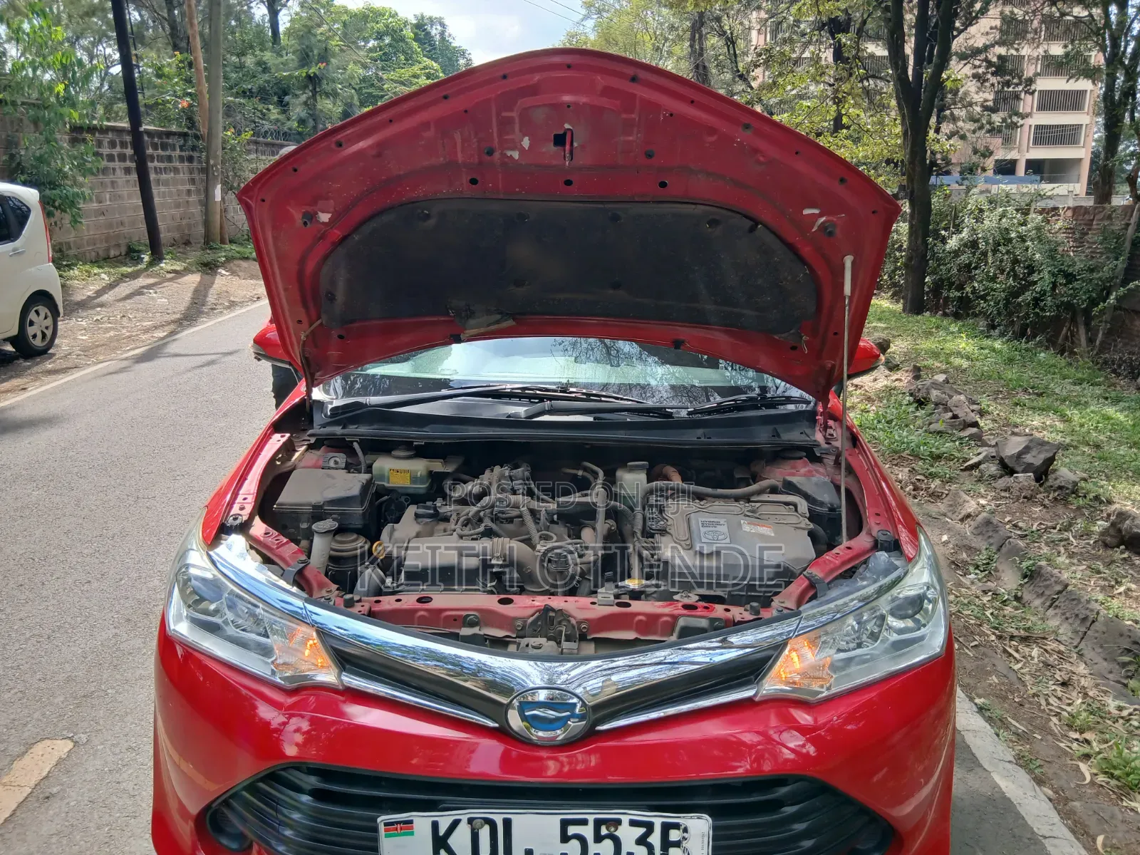 Toyota Corolla Fielder 2016 Red