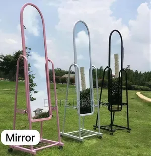 Full Length Dressing Mirror With Wheels Shoe Rack