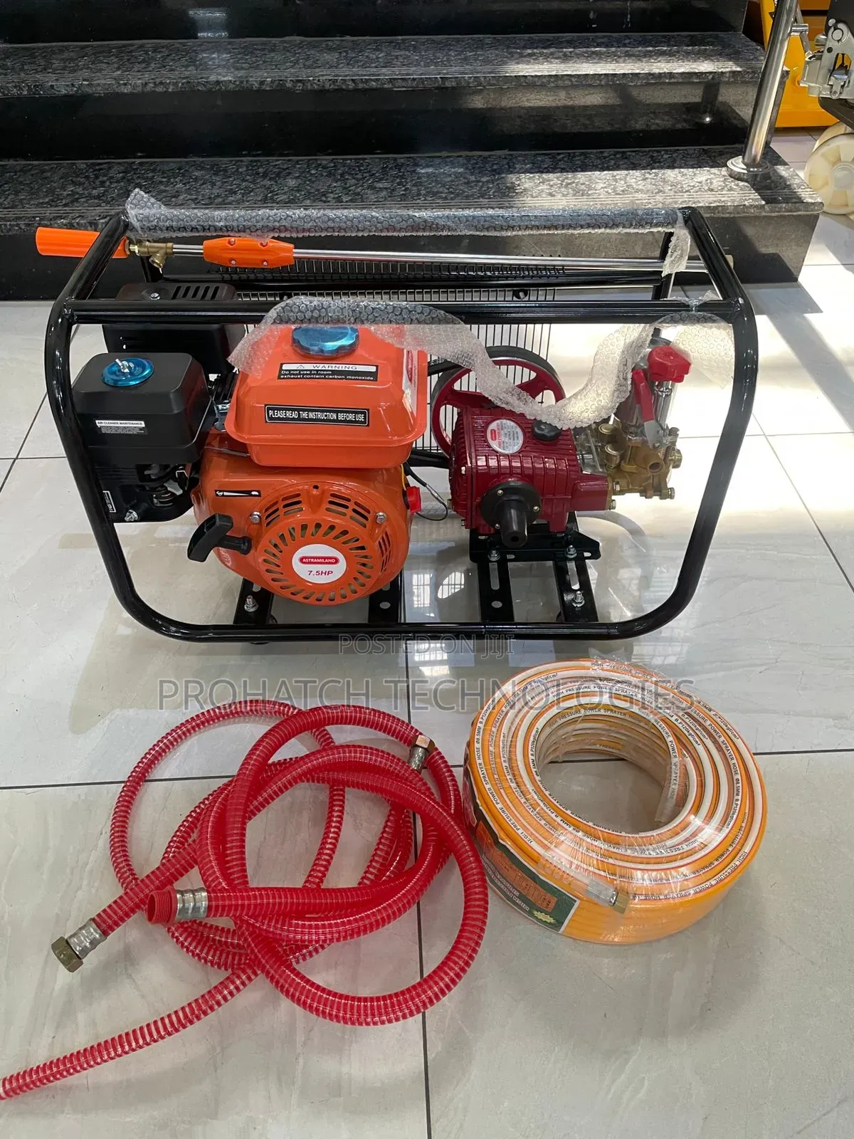 7.5hp Astramilano Trolley Sprayer