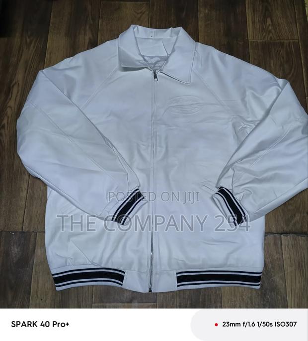 Quality Casual Leather Designer Collage Casual Jacket