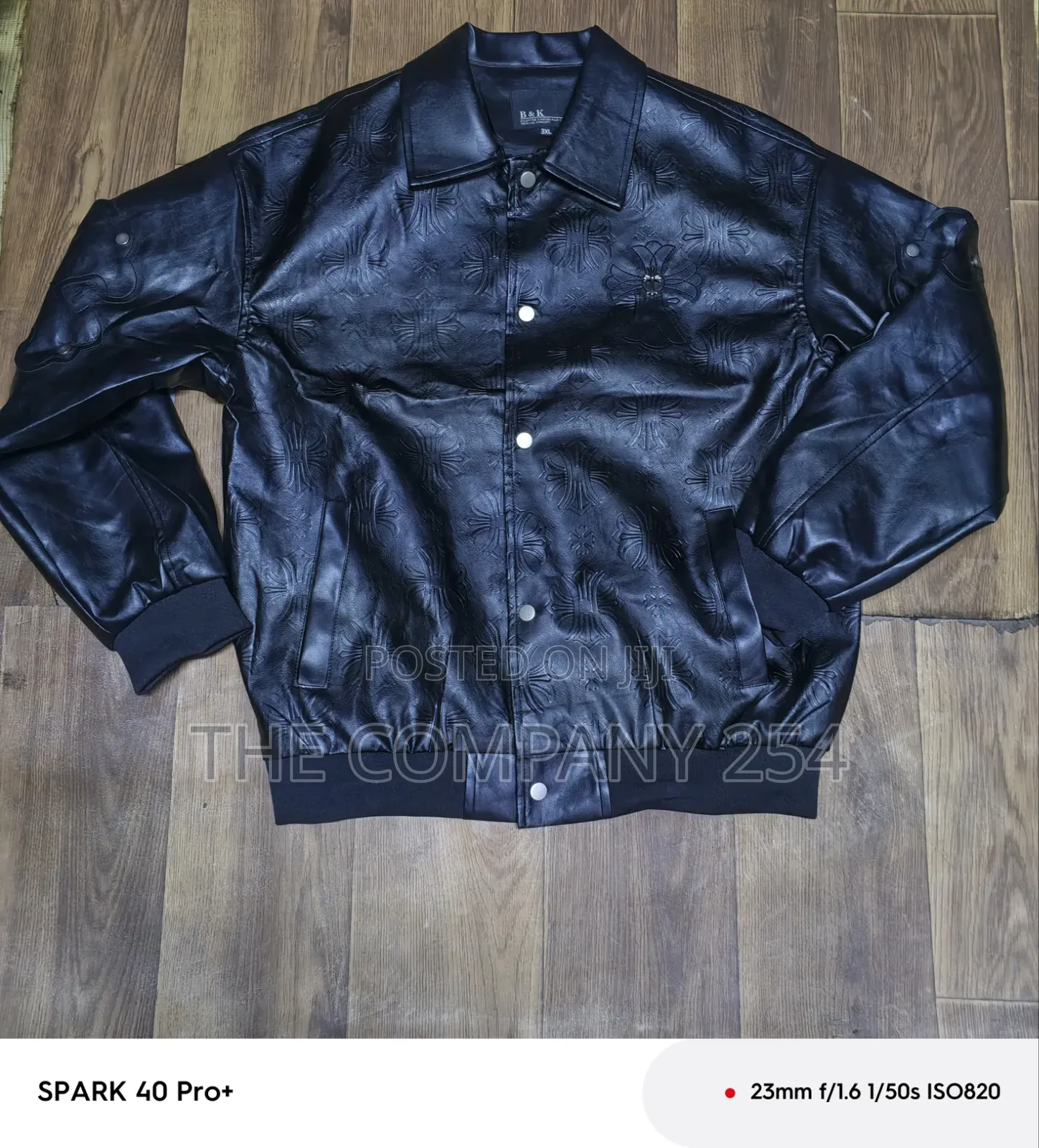 Quality Casual Leather Designer Collage Casual Jacket