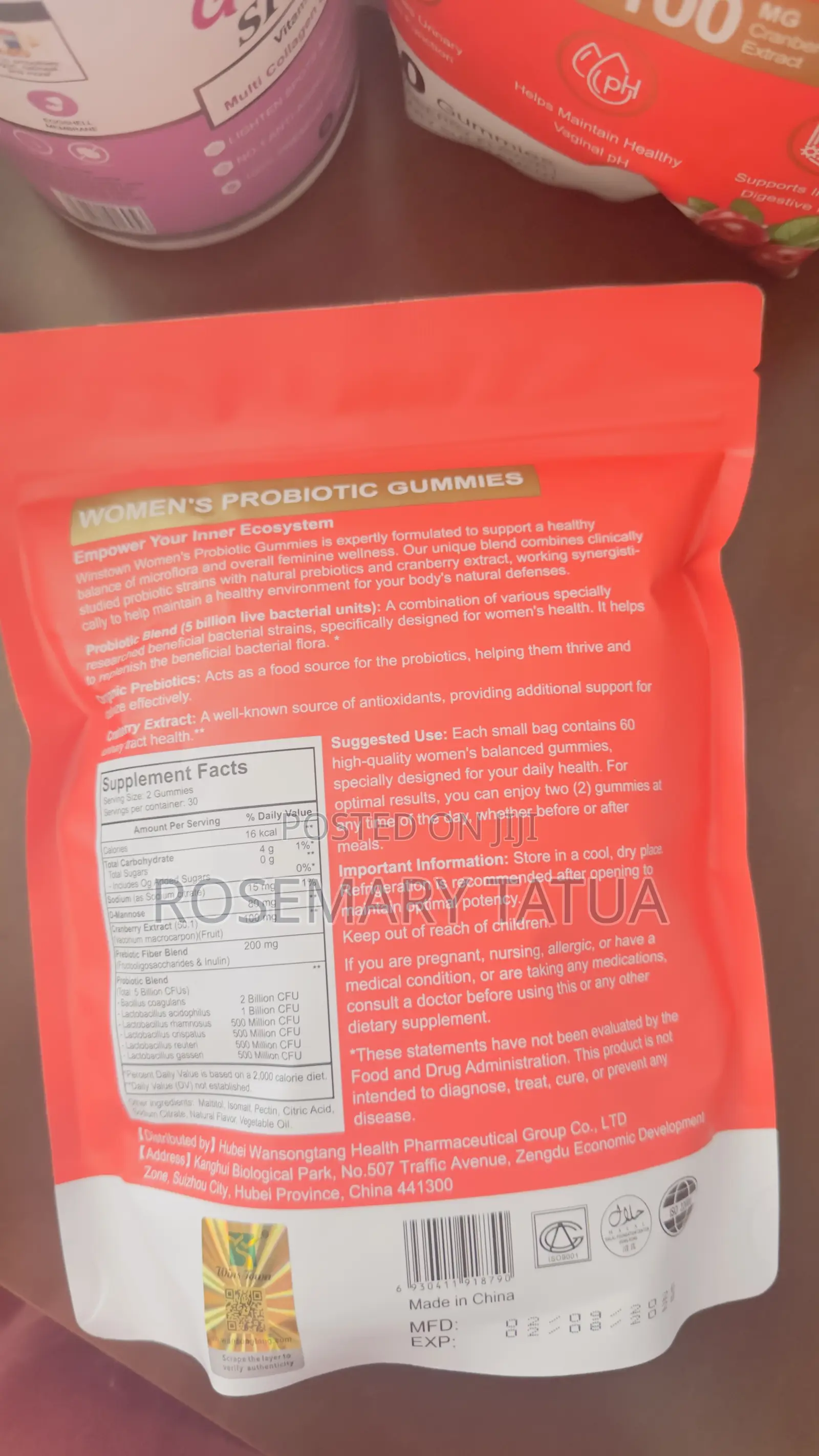 Women's Probiotic Gummies | Daily Digestive Gut Health Support