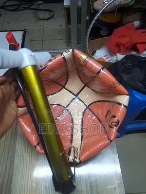 Molten Basketball With a Free Hand Pump