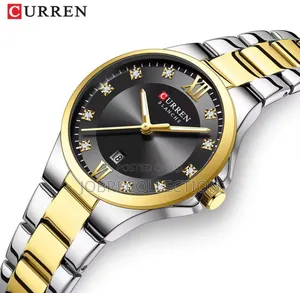 Curren Sliver Gold Ladies Watch