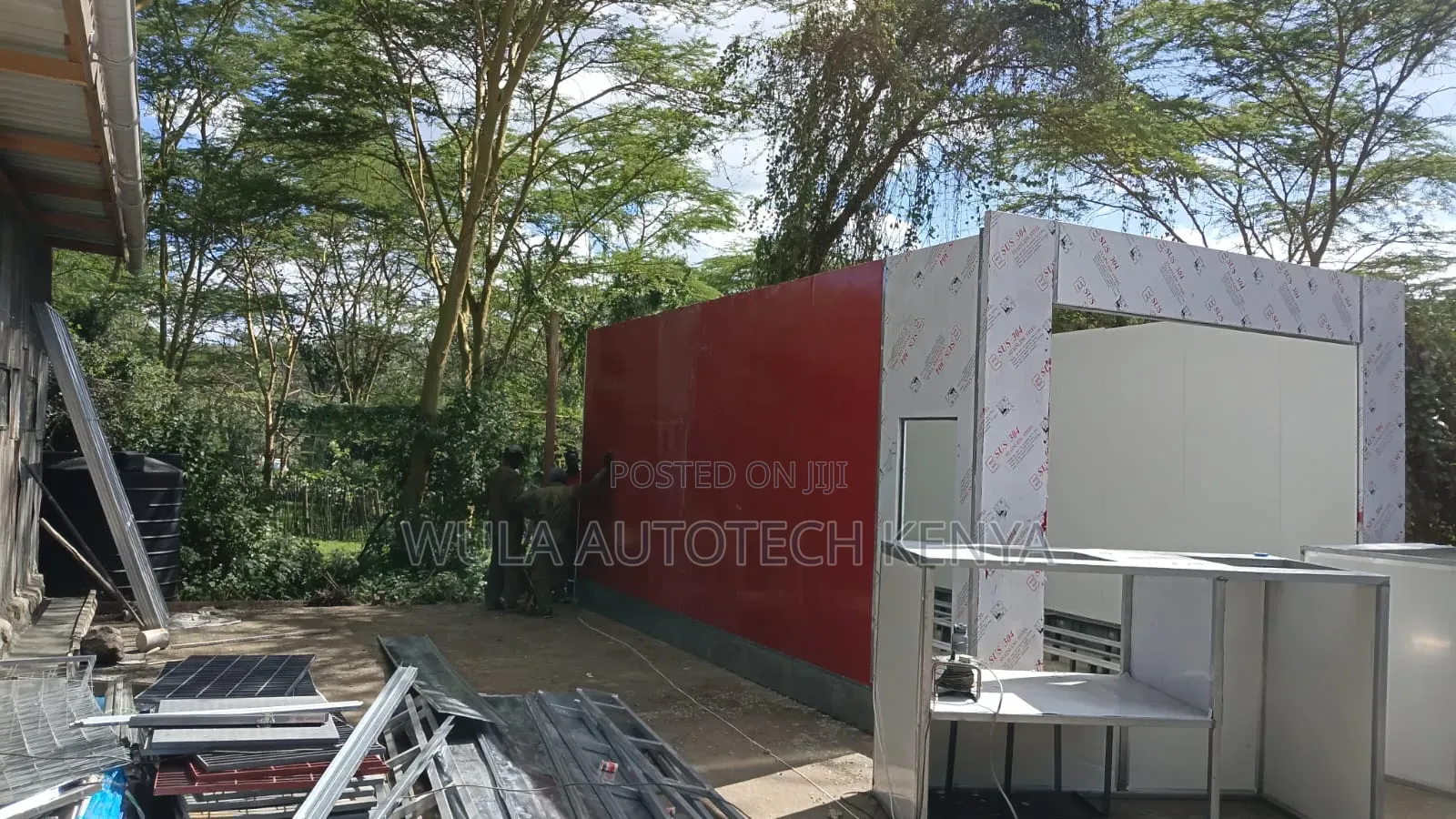 Suitable Large Working Space Power Spray Both Machine Sunshine