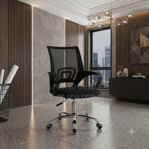 Office Chairs; Mesh Cooperate Clerical Office Chairs - thumbnail 3