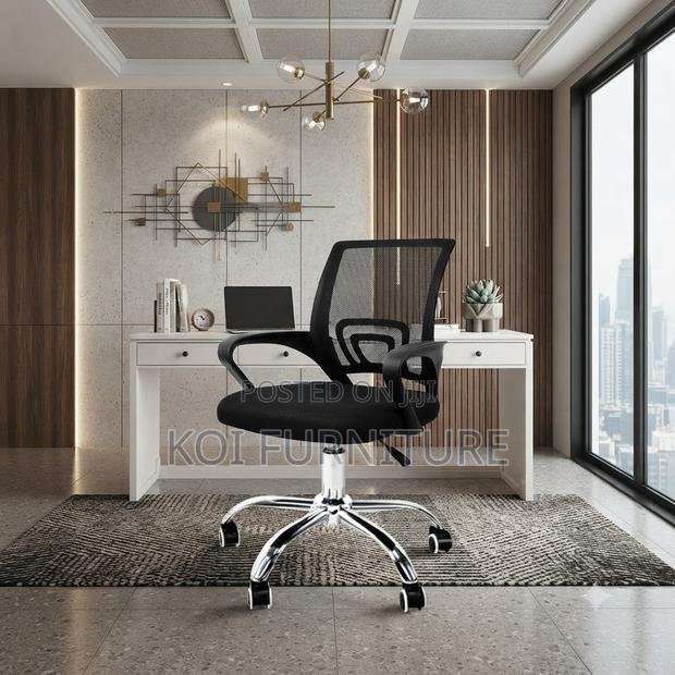 Office Chairs; Mesh Cooperate Clerical Office Chairs - thumbnail 6