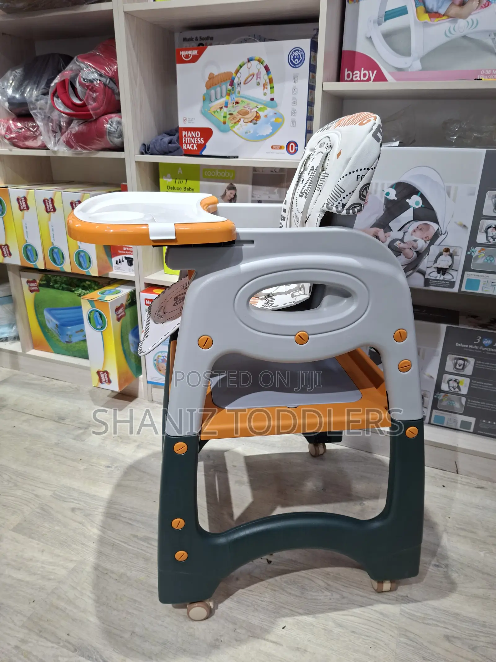 Baby Feeding Seat With Table Kids High Chair Strong Design