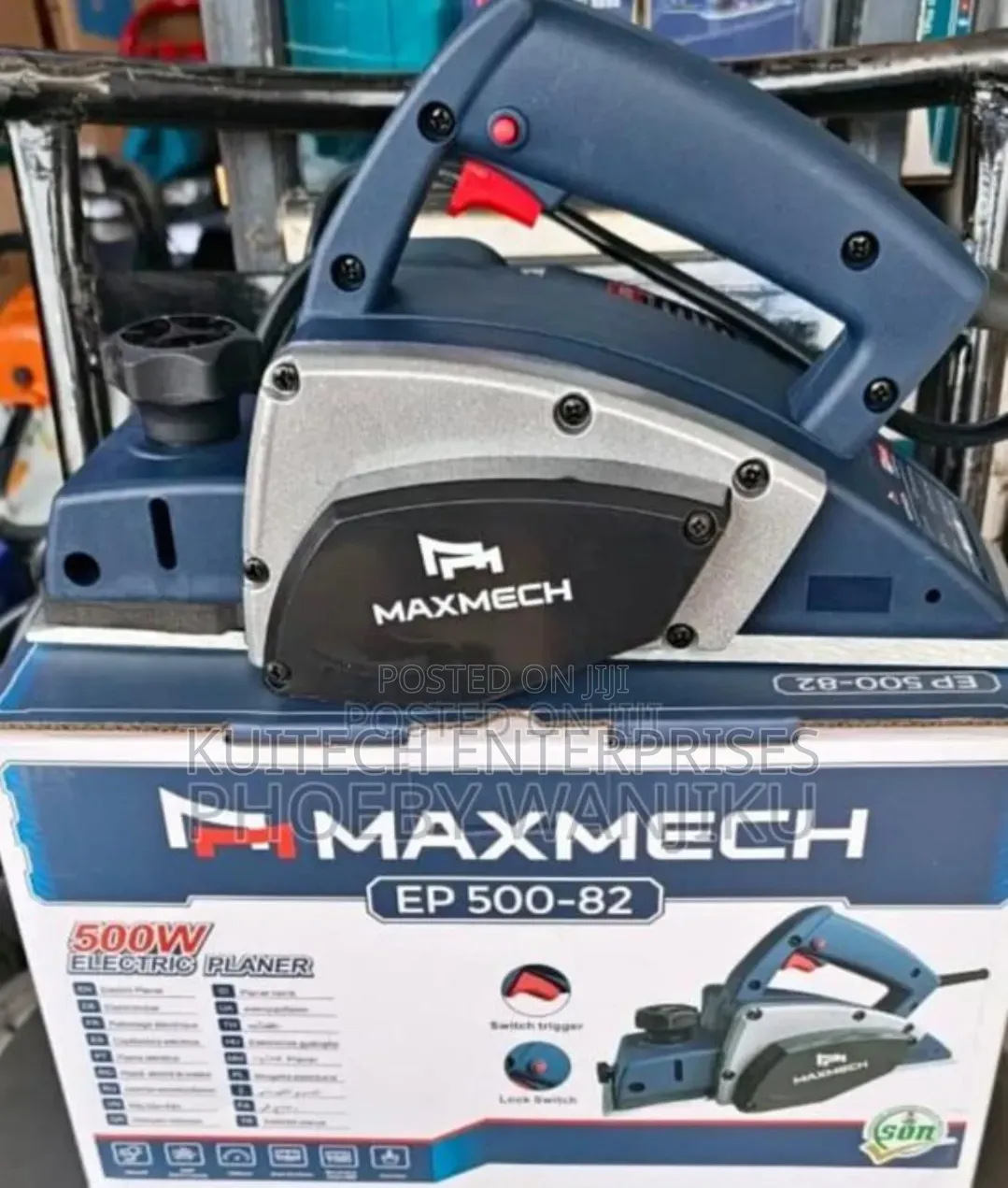 Electric Wood Planer/ Maxmech Planer 500w