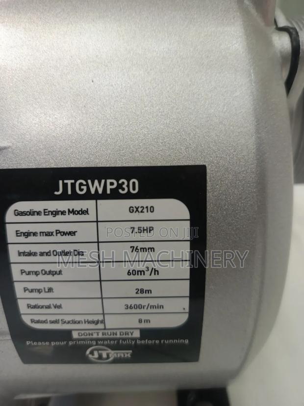 Jtmax 3inch Gasoline Water Pump - thumbnail 3