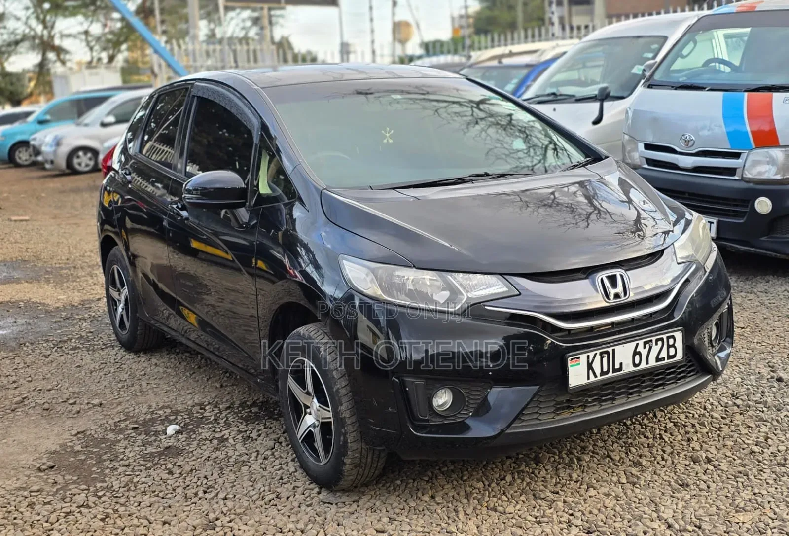 Honda Fit 2016 Black
