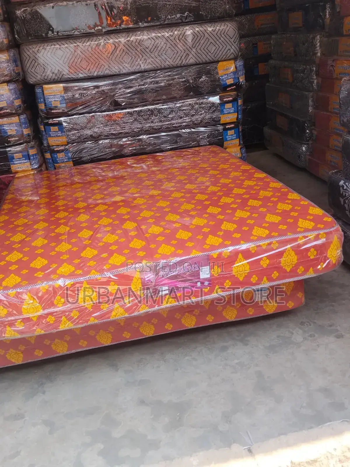 Vitafoam Maisha Mattress 5x6 8 Inch Plain Foam Mattress