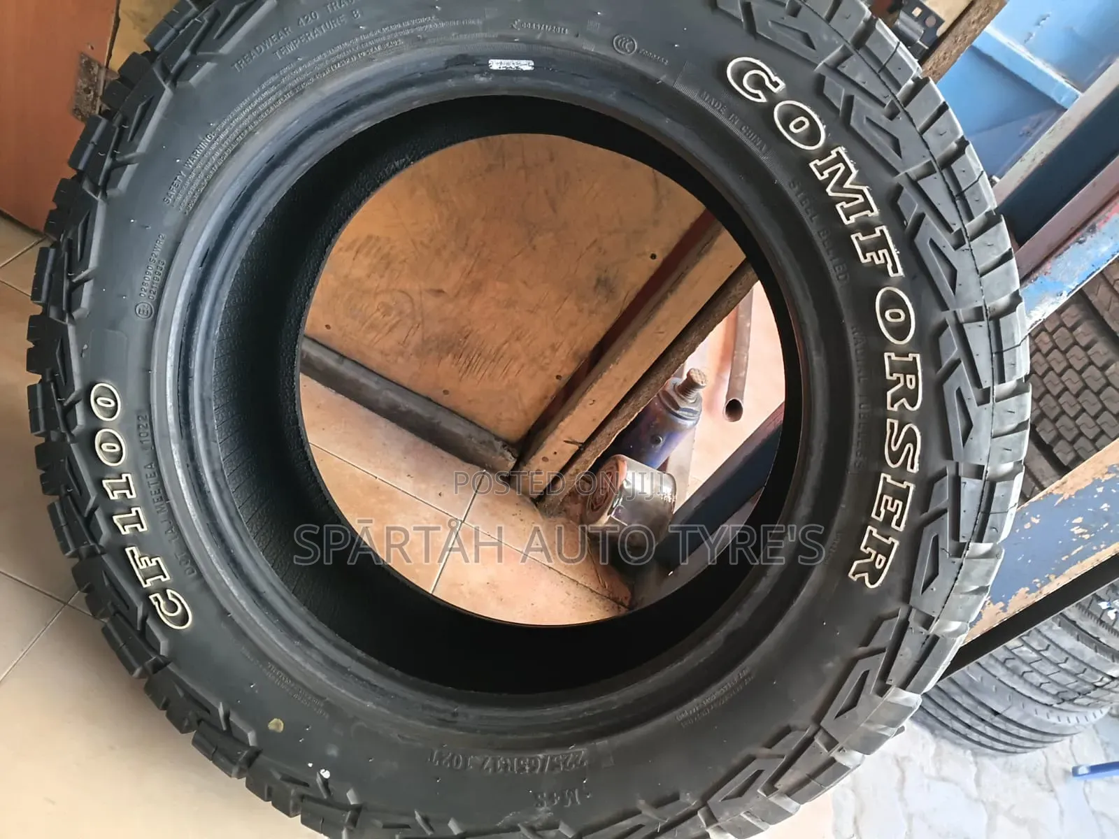 225/65r17 Comforser at Fully Set
