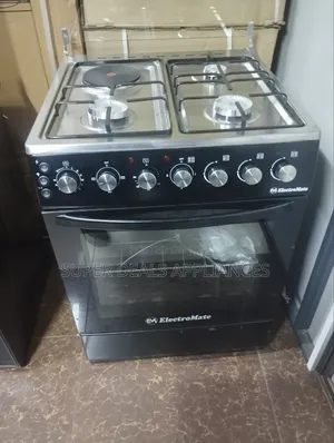 3+1 Electric Gas Cooker With an Electric Plate