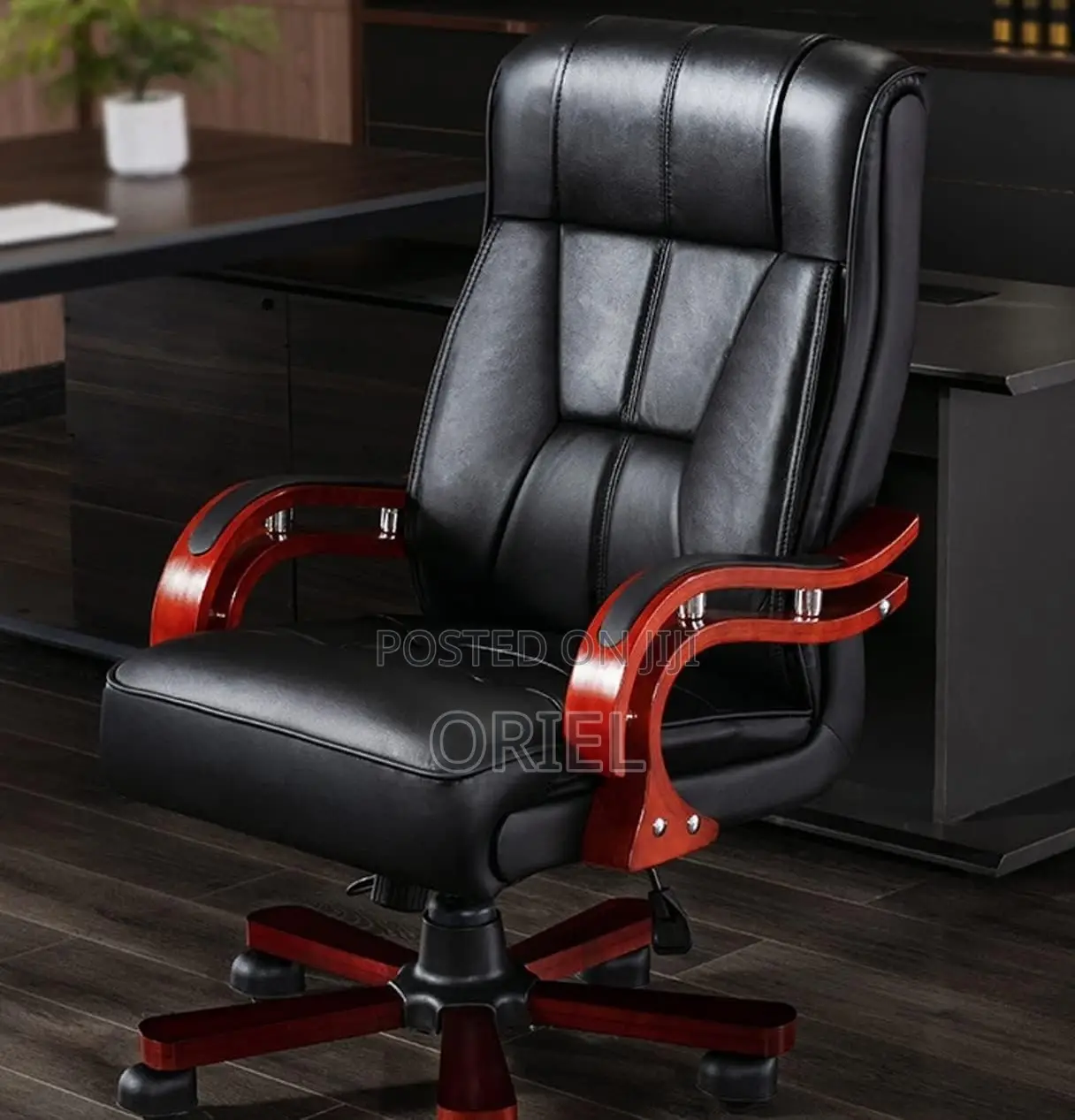 Office Chair : Executive Bliss Leather Chair