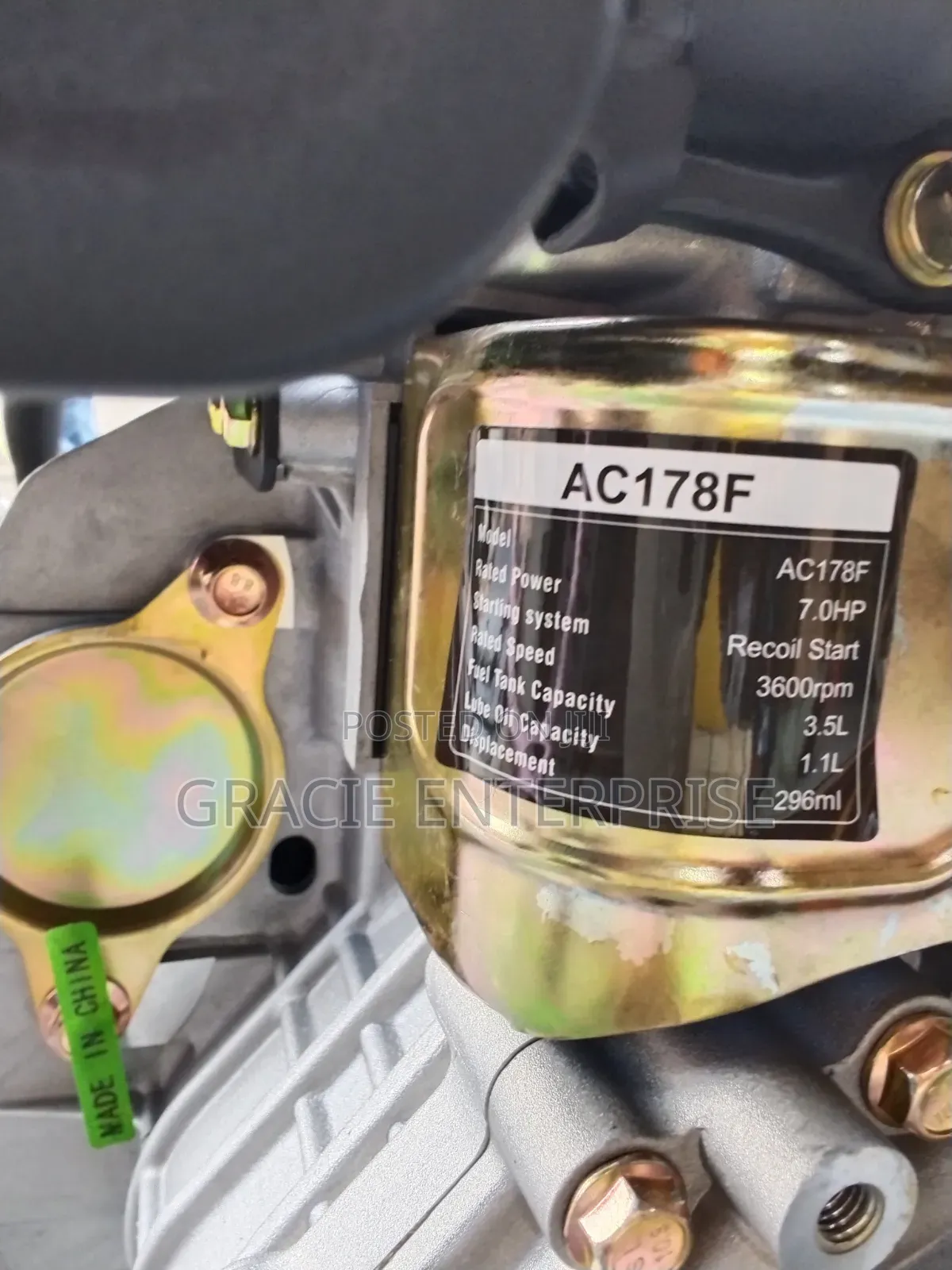 Aico 7.0 Hp Industrial Diesel Engine