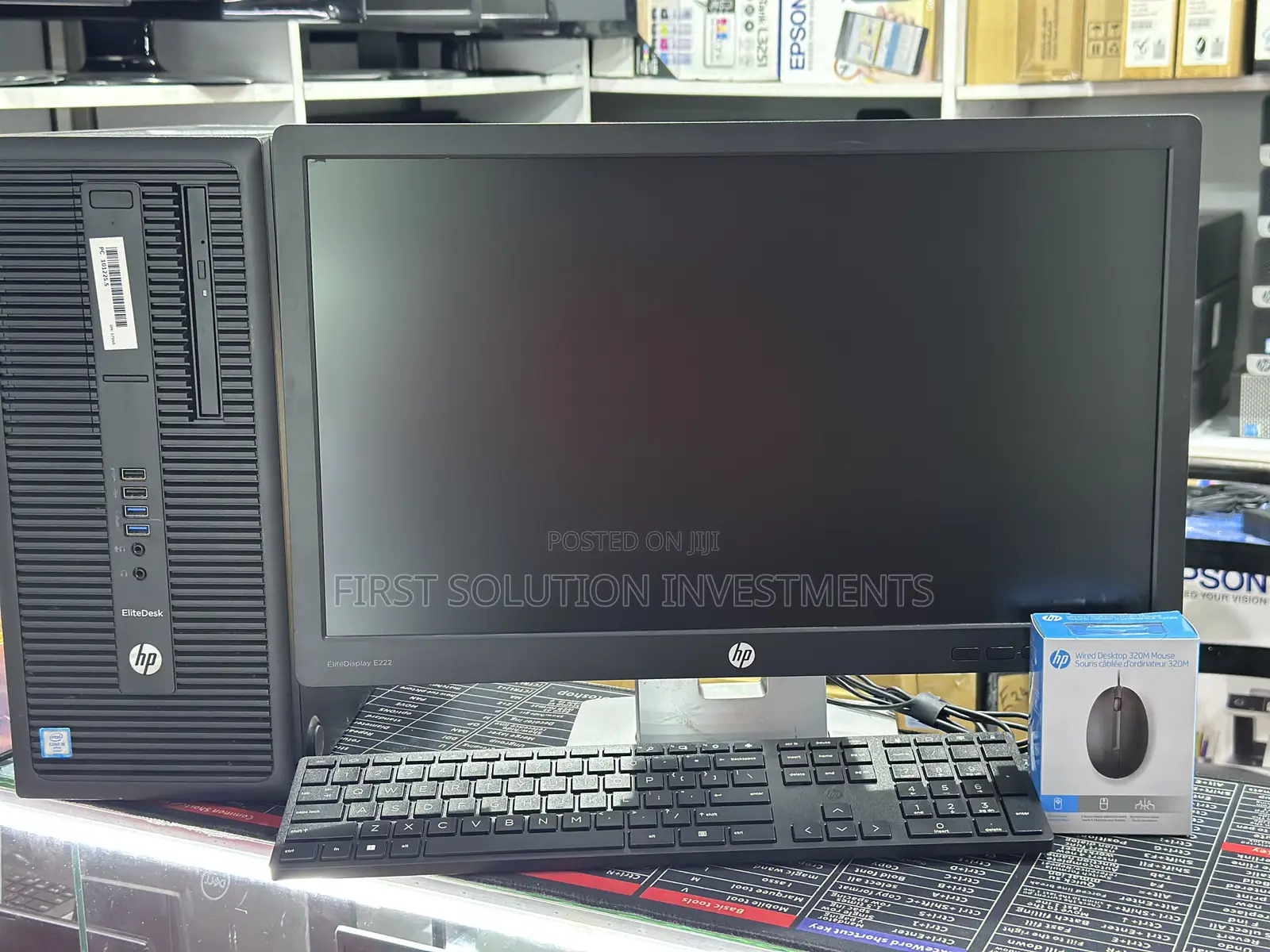 Desktop Computer HP ProDesk 600 G3 8GB Intel Core i5 HDD 500GB
