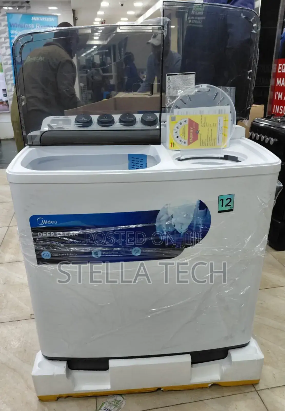 *Midea 12kg Twin Tub Washing Machine