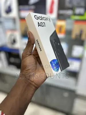 New Samsung Galaxy A07 4G 64 GB Black