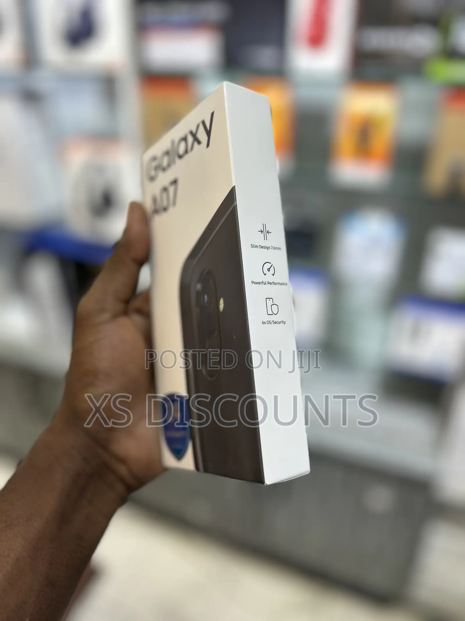 New Samsung Galaxy A07 4G 64 GB Black