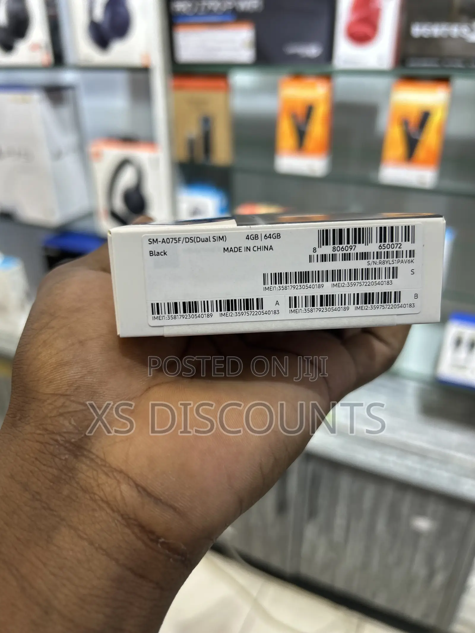 New Samsung Galaxy A07 4G 64 GB Black