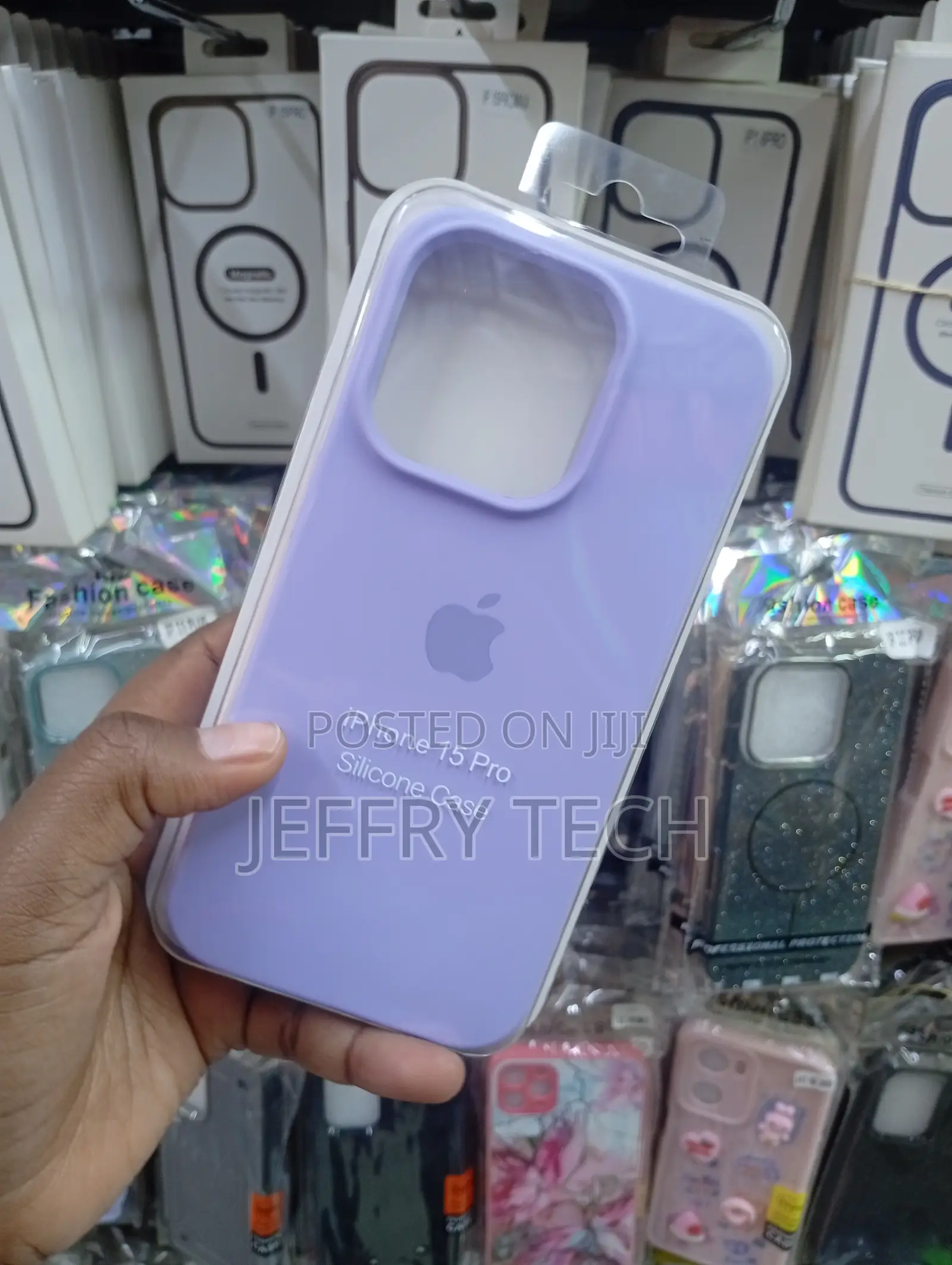 iPhone 15 Pro Silicone Case With a Smooth, Soft-Touch Exterior