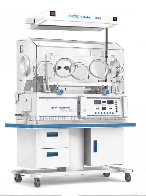 Infant Incubator (4- Hole) With Phototherapy Bin-3000b(B)
