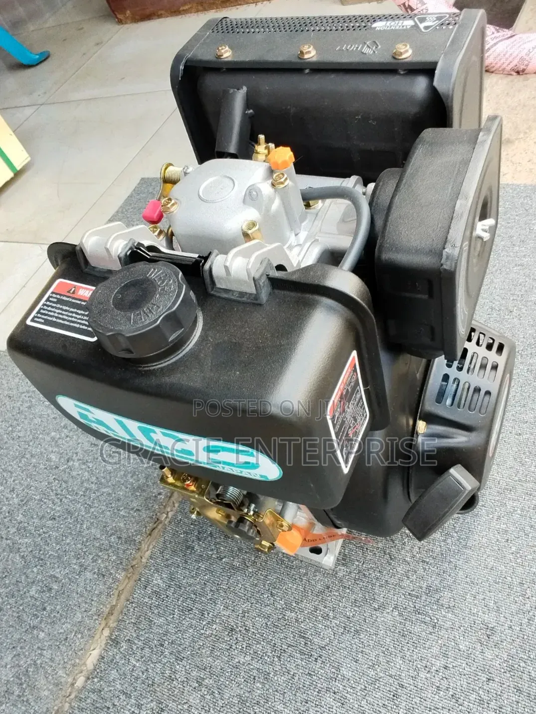 4 Stroke Air Cooled Industrial Diesel Engine