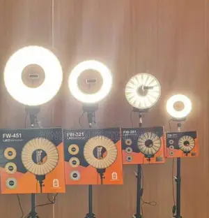 Fw-Series Led Soft Ring Lights With Stand
