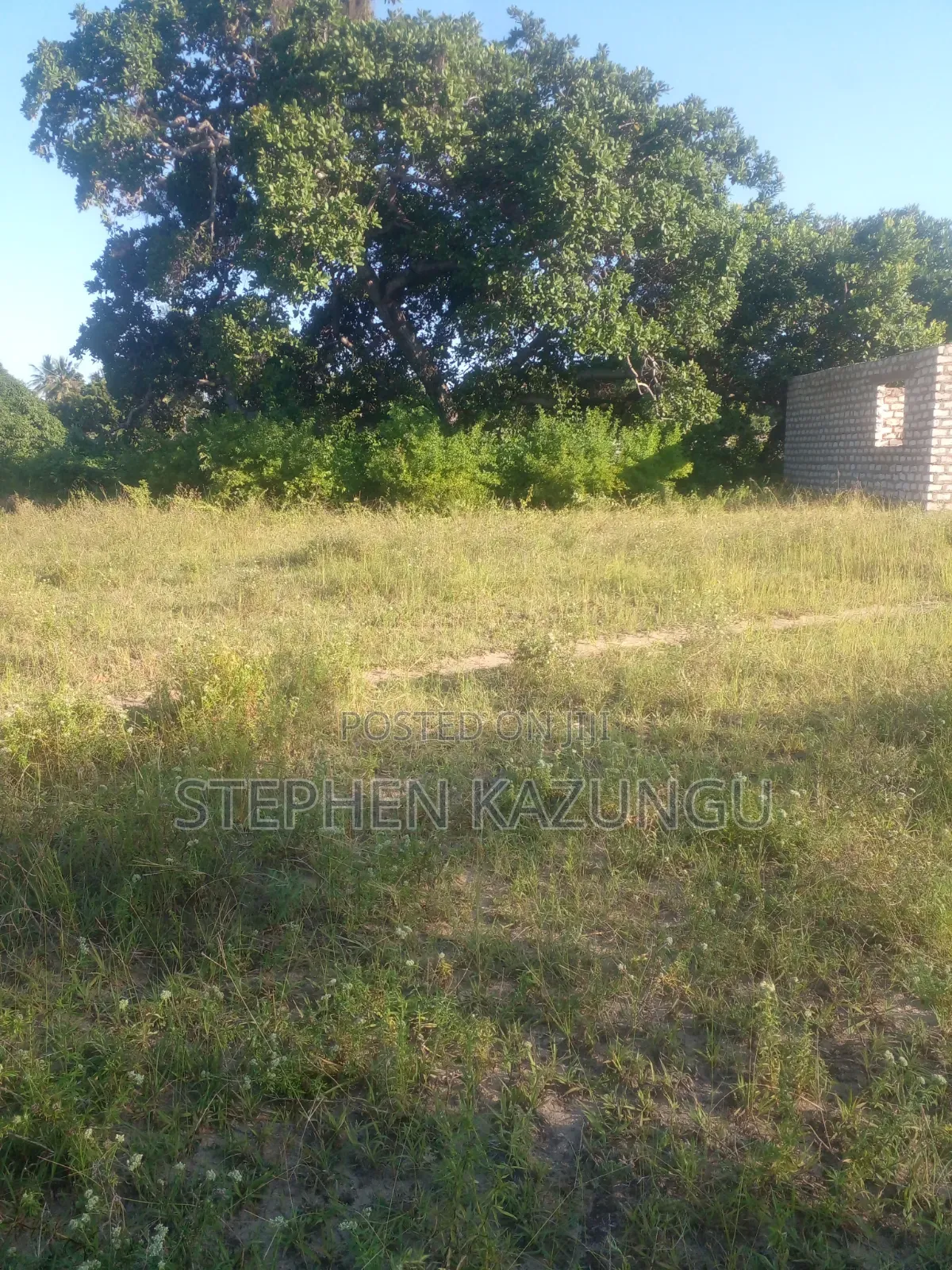 1/4 Acre Plot on Sale at Kombani on the Way to Kwale Road Side