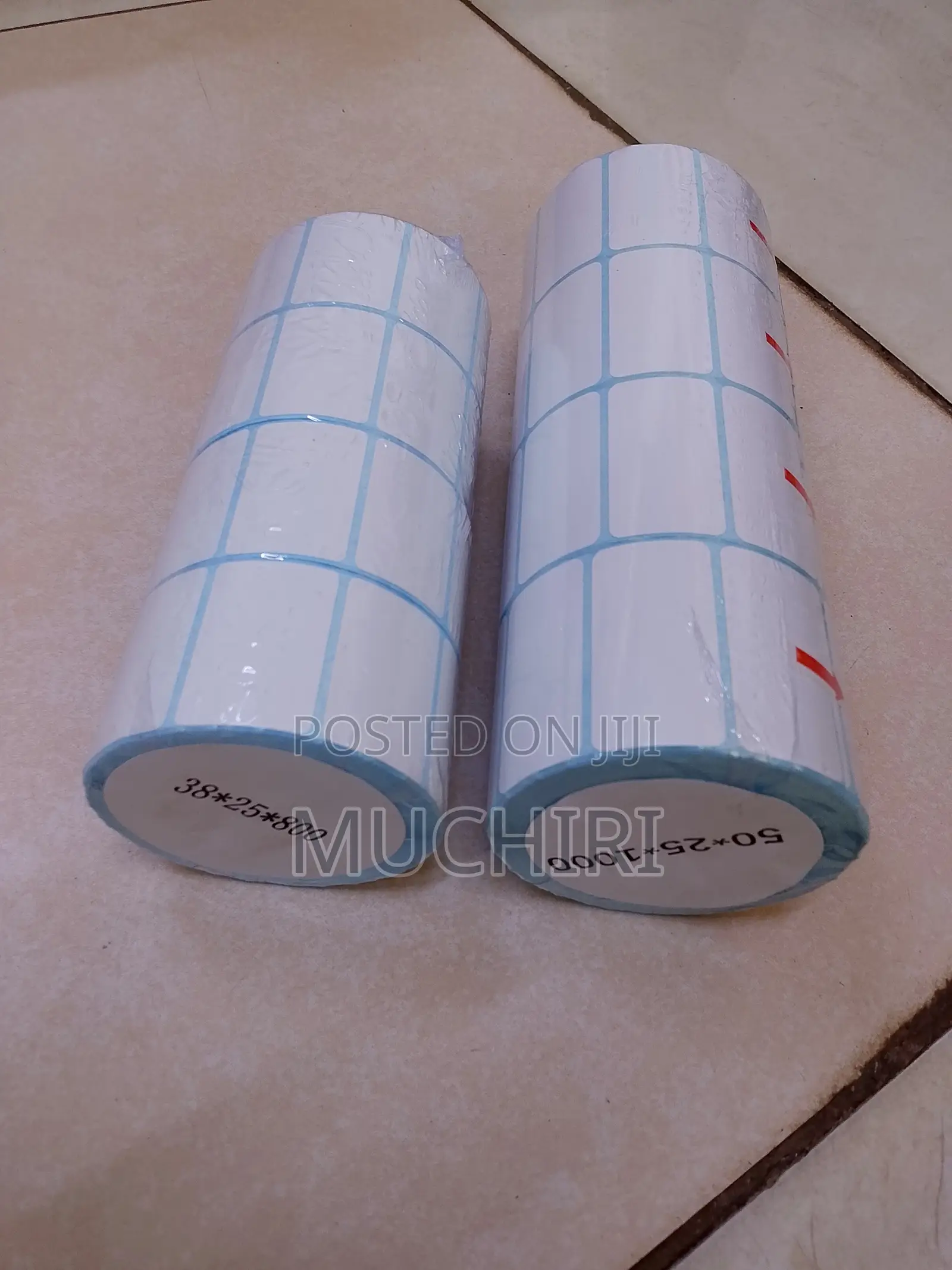 Barcode Stickers 40mm By 60mm – 800 Pieces Thermal Label Roll