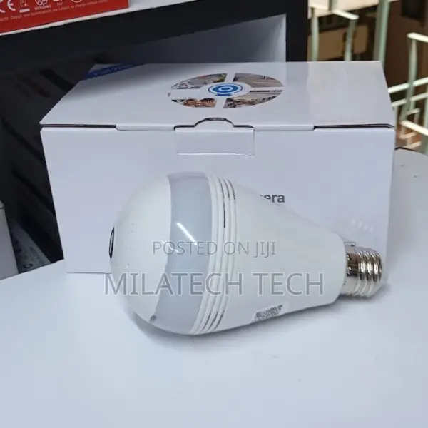 Best Wifi Bulb Camera 360° Wireless CCTV for Home Office