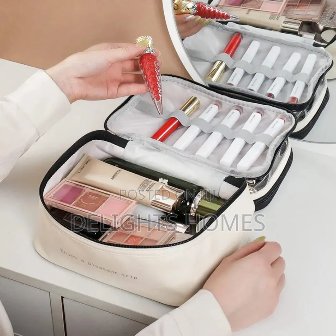 Double Layer PVC Cosmetic Bag_ko