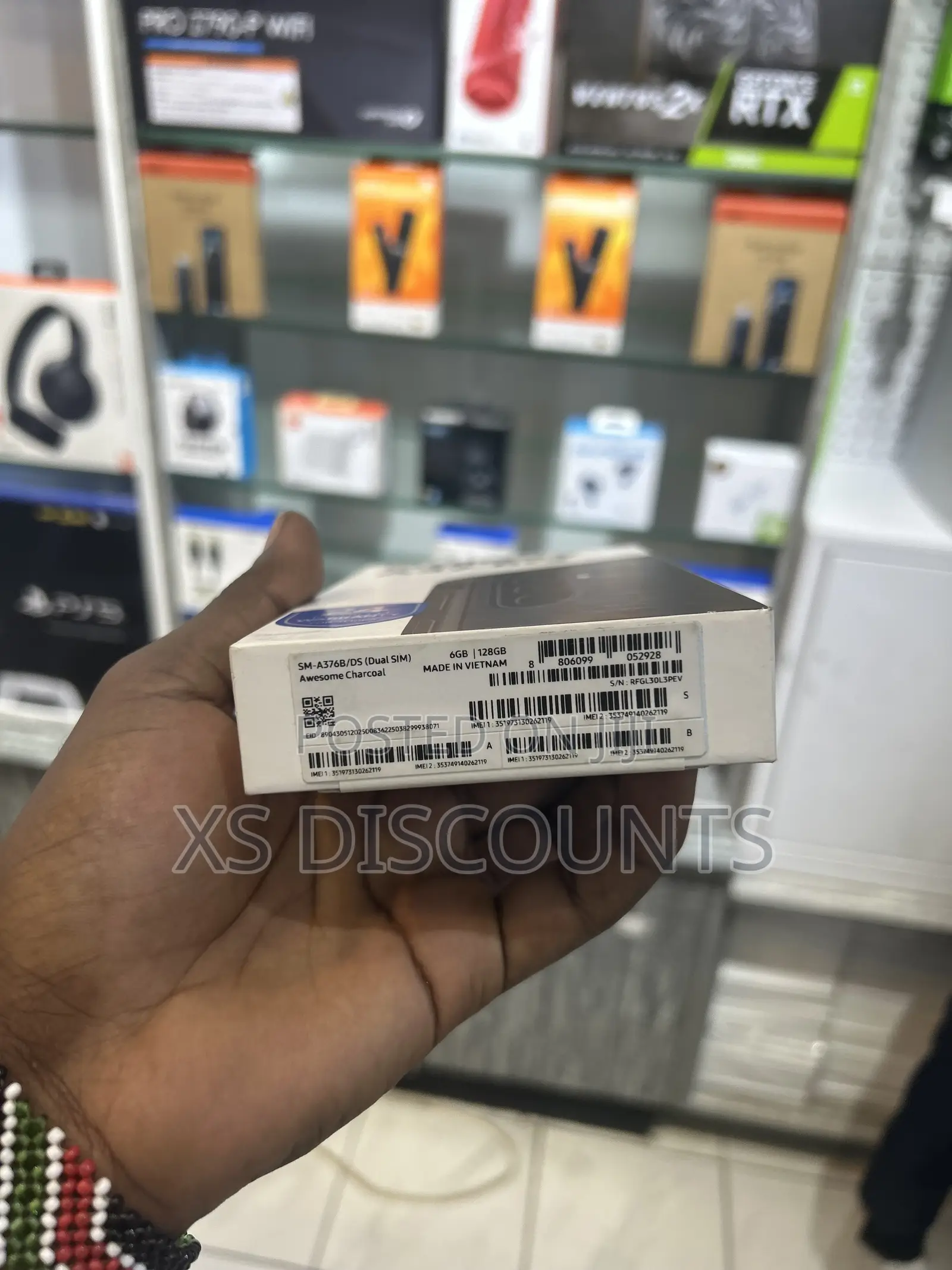 New Samsung Galaxy A37 128 GB Black
