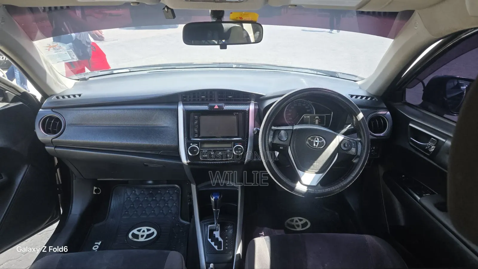 Toyota Ractis 2012 Black
