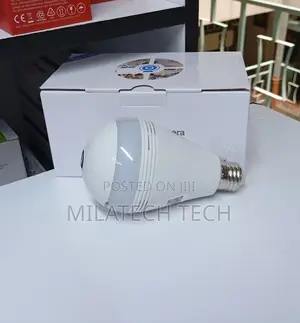 V380 Wifi Bulb Camera Full Hd 360° CCTV Security Camera