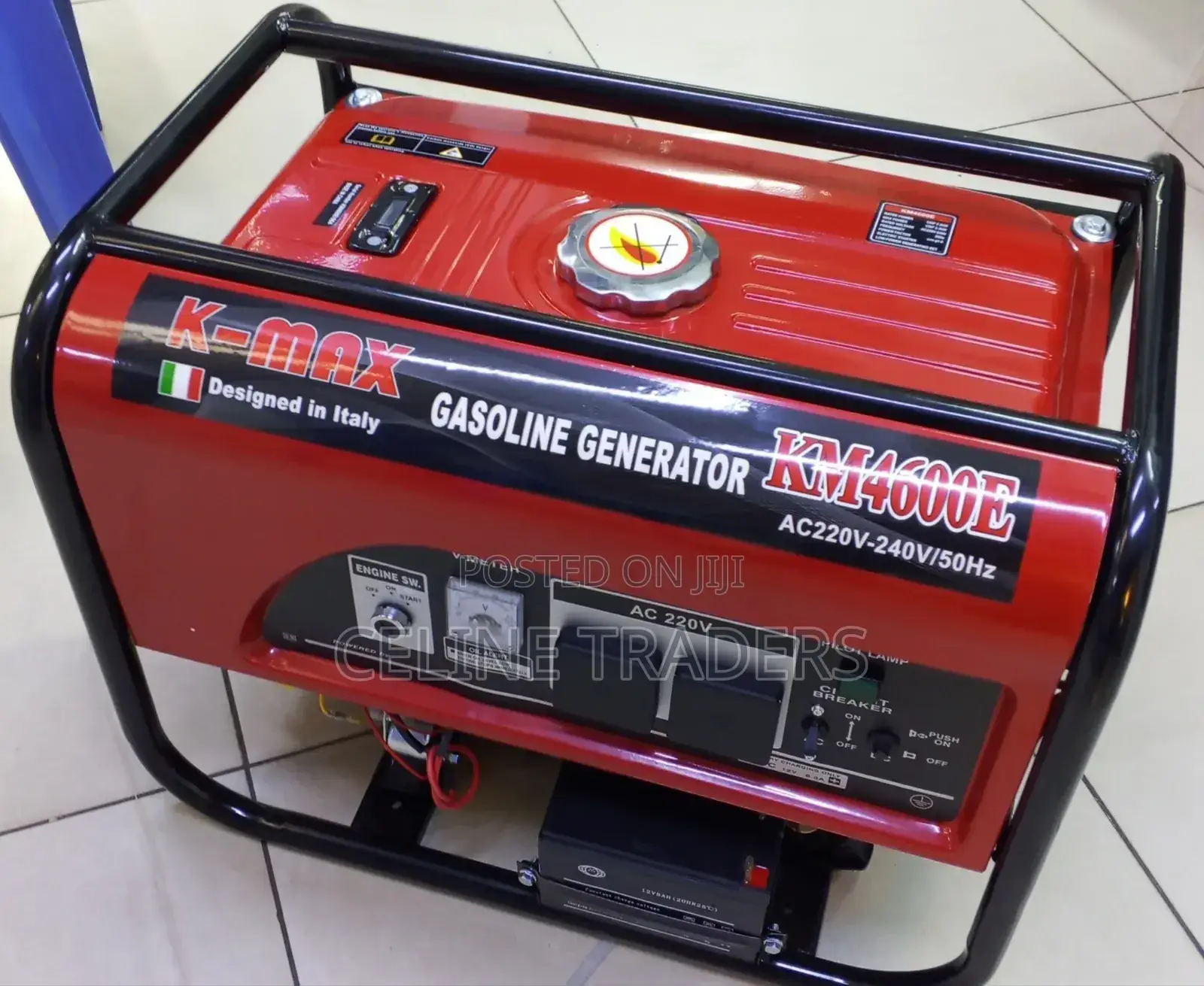 K-Max Km4600e Electric Start Petrol Generator