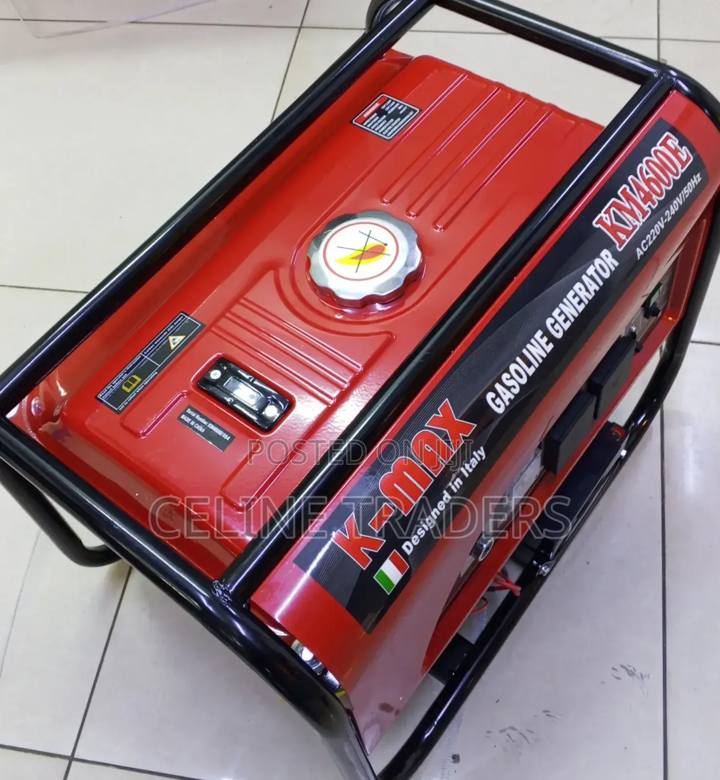 K-Max Km4600e Electric Start Petrol Generator