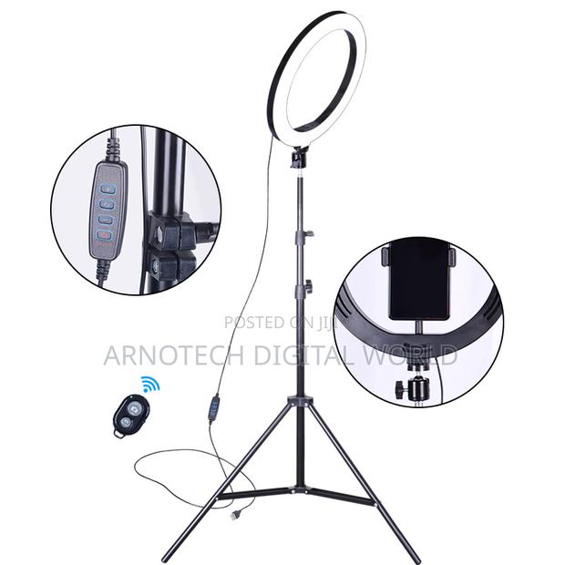 Led Ring Lights With Tripod, Remote Control - thumbnail 3